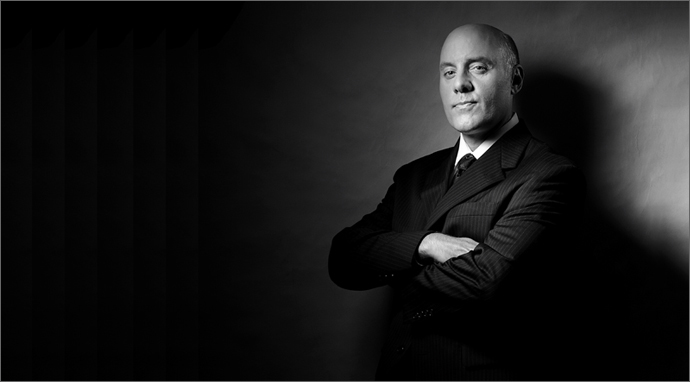 Black and White Business Portrait Photography